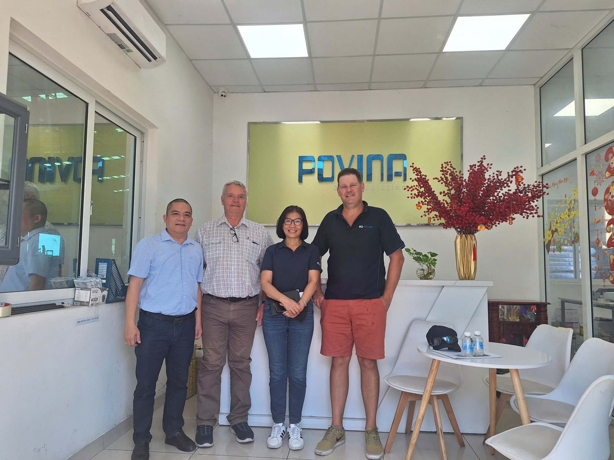 THÉP GIA CÔNG POVINA VƯƠN TẦM QUỐC TẾ